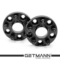 GETMANN | Колесная проставка-адаптер 20мм PCD 5x115 DIA 70.2 со шпильками 12x1.5 для Chevrolet, Opel