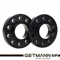 GETMANN | Колесная проставка 20мм PCD 5x112 DIA 66.6 на переднюю ступицу Mercedes-Benz W203; W210; W216; W209; W219; C218; W211; W221; R230; R231; R171; (Кованая) тонкий выступ