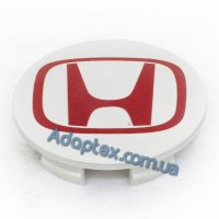 Колпачки на диски Honda (69/64) Красные 44732-S9A-A0061