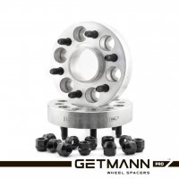GETMANN | Колёсная проставка-адаптер 40мм PCD 6x120 DIA 66.9 со шпильками 14x1.5 (Кованый алюминий)