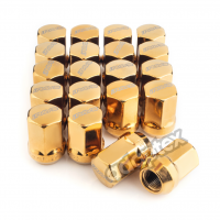 Комплект колесных гаек IRAYS M12х1.5х32 Конус Ключ 19 (Gold)