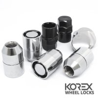 Korex | Гайки секретные М12x1.5x36 Конус Вращающееся кольцо Ключ 19-21 (Daihatsu, Hyundai, Fiat, Ford, Kia, Mazda, Mitsubishi, SsangYong, Toyota)