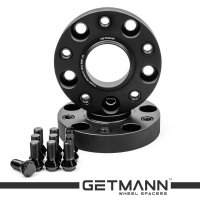 GETMANN | Колесная проставка-адаптер 30мм PCD 5x112 DIA 66.6 с футорками 14x1.5 для Mercedes-Benz (Кованая)