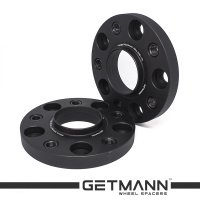 GETMANN | Колесная проставка-адаптер 20мм PCD 5x130 DIA 71.6 с футорками 14x1.5 для Audi, Porsche, Volkswagen (Кованая)