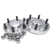 Колёсная проставка-адаптер 20мм PCD 6x114.3 DIA 66.1 со шпильками 12x1.25 для Nissan Navara, Pathfinder, Xterra