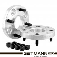 GETMANN | Переходная проставка 20мм с 4х98 DIA 58.6 на 4х114.3 DIA 67.1 со шпильками 12x1.5 (Кованый алюминий)