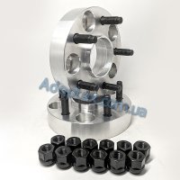 Колёсная проставка-адаптер 30мм PCD 5x127 DIA 71.5 со шпильками 1/2 для Jeep (Кованый алюминий)