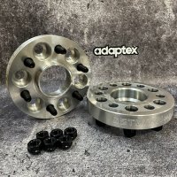 Колёсная проставка-адаптер 25мм PCD 6x114.3 DIA 66.1 со шпильками 12x1.25 Кованая для Nissan Navara, Pathfinder, Xterra