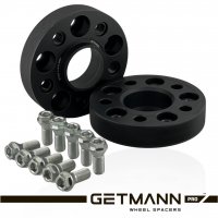 GETMANN | Колесная проставка-адаптер 30мм PCD 5x108 DIA 63.4 с футорками 14x1.5 для Volvo (Кованая)