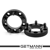 GETMANN | Колесная проставка-адаптер 30мм PCD 5x139.7 DIA 108.1 со шпильками 14x1.5 для УАЗ (Кованая)