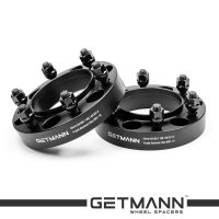 GETMANN | Колесная проставка-адаптер 30мм PCD 6x139.7 DIA 106.1 со шпильками 12x1.5 для Lexus, Toyota (Кованая)