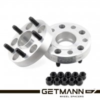 GETMANN | Колёсная проставка-адаптер 35мм PCD 5x127 DIA 71.6 со шпильками 14x1.5 для Jeep, Dodge (Кованая)