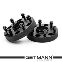 GETMANN | Колесная проставка-адаптер 25мм PCD 6x139.7 DIA 67.1 со шпильками 12x1.5 для Mitsubishi L200, Pajero, Pajero Shogun, Pajero Wagon (Кованая)