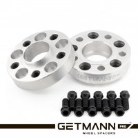 GETMANN | Колесная проставка-адаптер 30мм PCD 5x108 DIA 63.4 с футорками 14x1.5 для Volvo (Кованая)