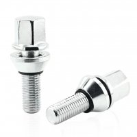 Болт колесный эксцентрик М12x1.5x28мм Конус со смещением (BMW, Daewoo, Opel, Renault) Хром Ключ 17