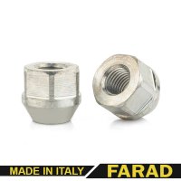 Гайка колесная M12х1.5х21мм Конус Цинк Ключ 21 FARAD (Италия)