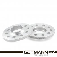 GETMANN | Колесная проставка 10мм PCD 5x120 DIA 65.1 выход DIA 72.6 для Volkswagen T5, T6, Amarok, Touareg под диски BMW (Кованая)