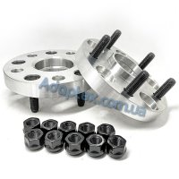 Колёсная проставка-адаптер 20мм PCD 5x127 DIA 71.5 со шпильками 1/2 для Jeep (Кованый алюминий)