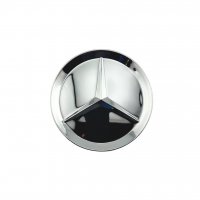 Колпачки на диски Mercedes (65/60) Серебристые