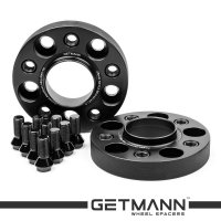 GETMANN | Колесная проставка-адаптер 25мм PCD 5x112 DIA 66.6 с футорками 14x1.25 для BMW Кованая