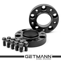 GETMANN | Колесная проставка-адаптер 30мм PCD 5x130 DIA 84.1 с футорками 14x1.5 для Mercedes-Benz, Ssang Yong (Кованая)