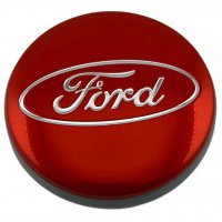 Колпачки на диски Ford (54/50) Красные
