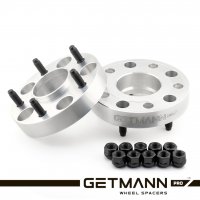 GETMANN | Колесная проставка-адаптер 30мм PCD 5x139.7 DIA 98.5 со шпильками 12x1.25 для Нивы (Кованая)