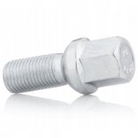 Болт колесный под железный диск Mercedes М12x1.5x24мм Сфера Цинк Ключ 17