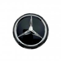 Колпачки на диски Mercedes AMG (75/70) Черные A 000 400 09 00