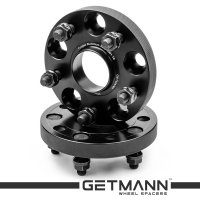 GETMANN | Колёсная проставка-адаптер 20мм PCD 5x127 DIA 71.6 со шпильками 14x1.5 для Jeep (Кованая)