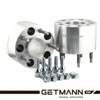 Колесная проставка-адаптер 100мм PCD 5x120 DIA 72.6 с болтами 12x1.5 (Кованый алюминий)