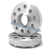 Колёсная проставка 25мм PCD 5x108 DIA 65.1 для Citroen, Peugeot, Volvo (Литая)