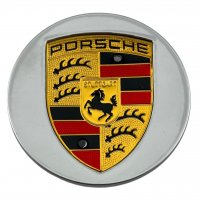Колпачки на диски Porsche (65/47) Серебристые 95B601150A