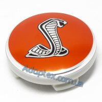 Колпачки на диски Ford Shelby Mustang (54/50) Красные