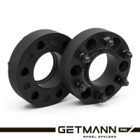 GETMANN | Колёсная проставка-адаптер 30мм PCD 6x139.7 DIA 95.1 со шпильками 14x1.5 для Toyota Land Cruiser 300 (Кованый алюминий)
