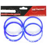 GETMANN | Комплект центровочных колец 70.4 x 63.4 Термопластик 280°C
