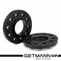 GETMANN | Колесная проставка 12мм PCD 5x112 DIA 66.6 на переднюю ступицу Mercedes-Benz W203; W210; W216; W209; W219; C218; W211; W221; R230; R231; R171; (Кованая) тонкий выступ