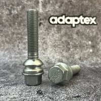 Болт колесный М14x1,5x59мм Сфера R14 Цинк ключ 19 Оригинал (Audi, Porsche) Farad Италия (Удлиненный для проставок 23 мм)