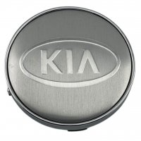 Колпачки на диски KIA (60/57) Серебристые
