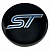 Колпачки на диски Ford ST (54/50) Черные