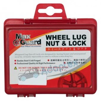 Гайки секретки М12х1.5х33 Конус Вращающееся кольцо MaxGuard