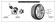 GETMANN | Колесная проставка 25мм PCD 5x112/100 DIA 57.1 для Audi, Chevrolet, Seat, Skoda, Volkswagen (Литая)
