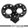 GETMANN | Колесная проставка-адаптер 25мм PCD 5x120 DIA 72.6 с футорками 14x1.5 для BMW X5 E53 (Кованая) под болты 14х1.5