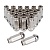 Комплект колесных гаек М12x1,25x51мм Конус Ключ 17 (Титановые) GETMANN Pro (Subaru Infiniti Nissan)