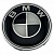 Колпачки на диски BMW (56/53) Черный/Белый 6136850834