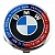 Колпачки на диски BMW (56/53) Синий/Красный 6136850834   