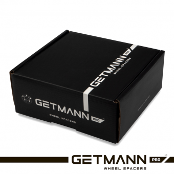 GETMANN | Колесная проставка 25мм PCD 5x112 DIA 66.6 для Audi, Mercedes-Benz, Porsche (Кованая)