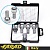 FARAD FLOWERLOCK | Болты секретки М14х1.5х28 Сфера R13 Вращающееся кольцо (для оригинальных дисков)