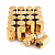 Комплект колесных гаек IRAYS M12х1.25х32 Конус Ключ 19 (Gold)