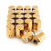 Комплект колесных гаек IRAYS M12х1.5х32 Конус Ключ 19 (Gold)